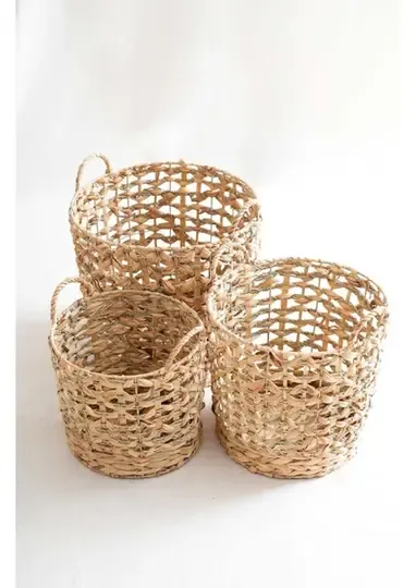 ACAR 6450 HASIR 3LÜ ÇAMAŞIR SEPETİ