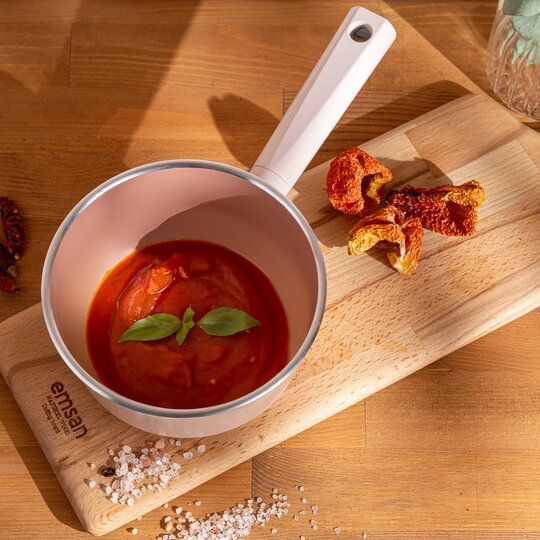 EMSAN SWİSS CRYSTAL 16 CM SOSLUK PEMBE