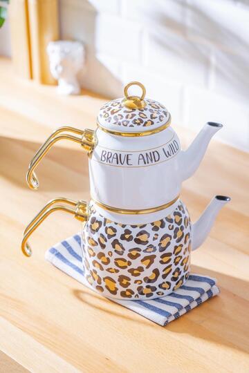 ACAR 7780 QUALİTA-NOVA ALT ÜST EMAYE MİNİ ÇAYDANLIK