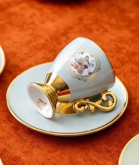 ACAR 5075 MARKIZ 6LI KAHVE FİNCAN TKM