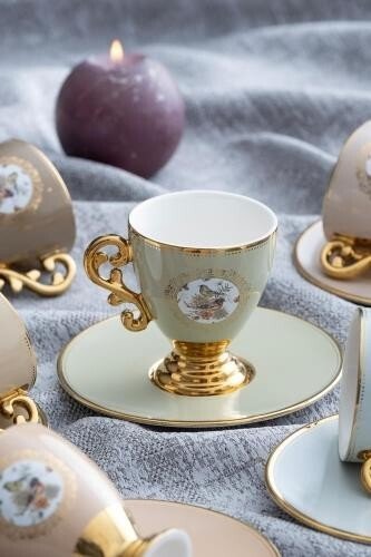 ACAR 5075 MARKIZ 6LI KAHVE FİNCAN TKM