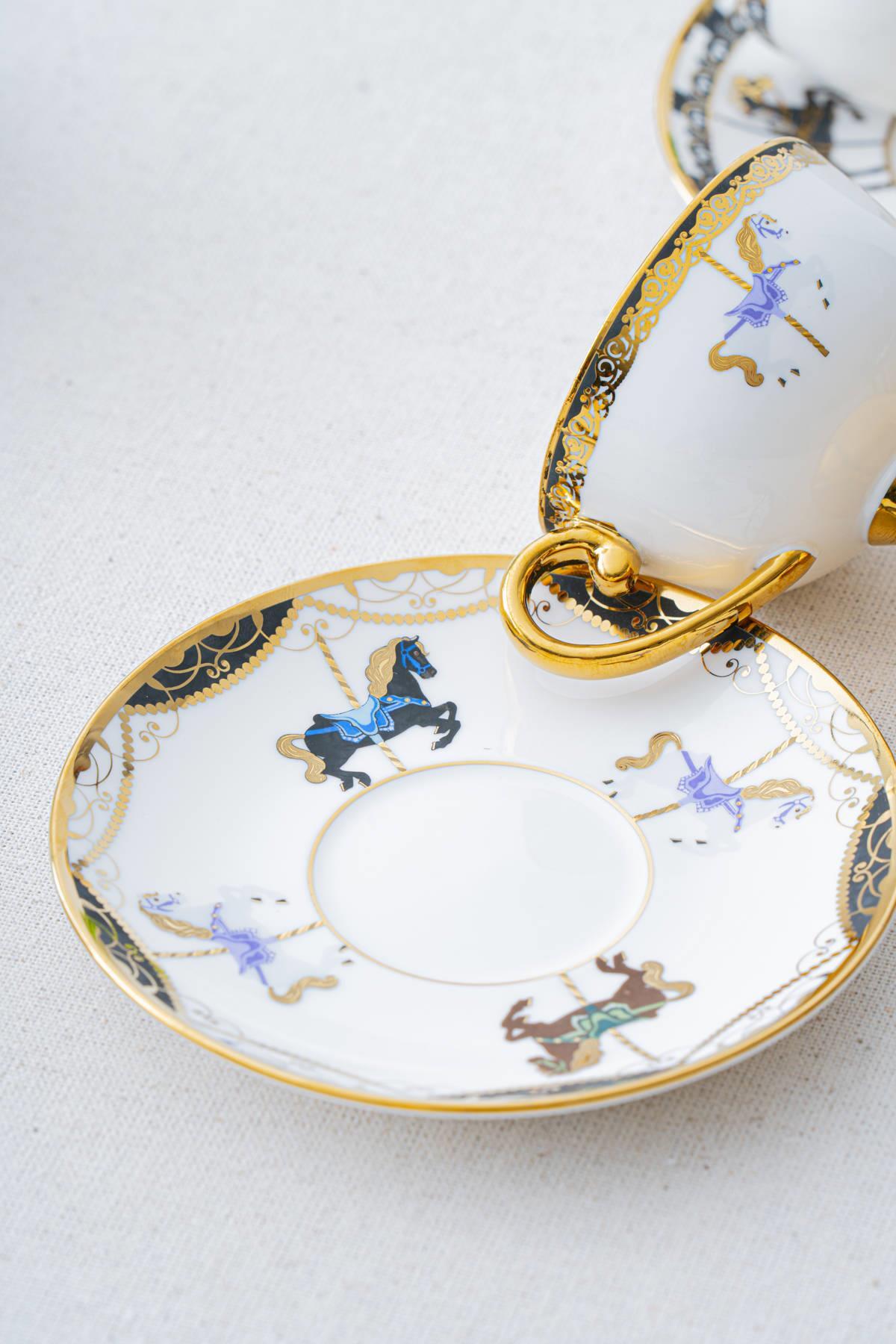 ACAR 6859 LORVİL PLORVİS 6LI KAHVE FİNCAN TKM