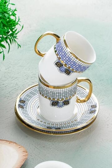 ACAR 5081 MEİRA 6LI KAHVE FİNCAN TKM