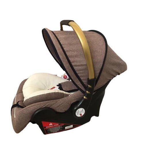 SÜNBÜL LORD LÜX MİNDERLİ SİYAH KASA GOLD ALÜMİNYUM PUSET KAHVERENGİ