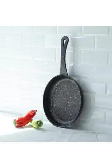 NEHİR SİYAH ALÜMİNYUM DÖKÜM 20CM TAVA