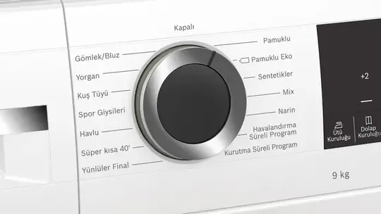 BOSCH WQG24100TR 9 KG ÇAMAŞIR KURUTMA MAKİNESİ