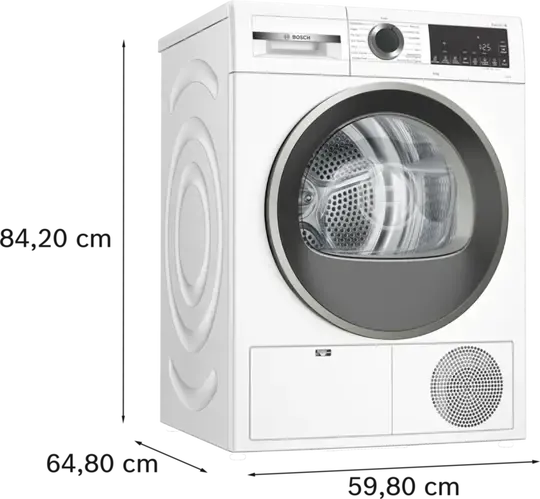 BOSCH WQG24100TR 9 KG ÇAMAŞIR KURUTMA MAKİNESİ