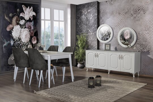 EMSAL nergis yemek odası