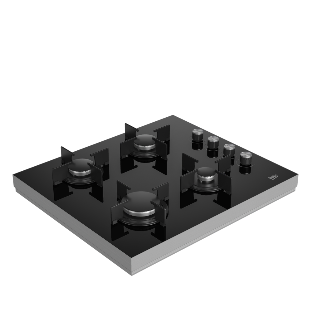 BEKO BSTOC 826 S SİYAH CAM OCAK 8 MM