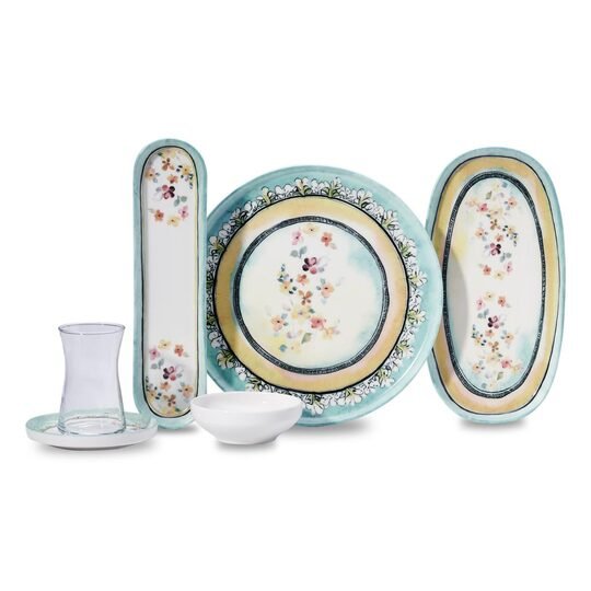 KORKMAZ A8687-1 LUNA COLL 26 PARÇA KAHVALTI TKM