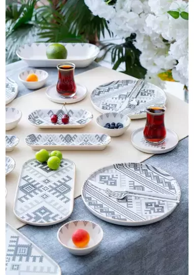 ACAR 5130 ETHNİC 31 PRÇ KAHVALTI SET