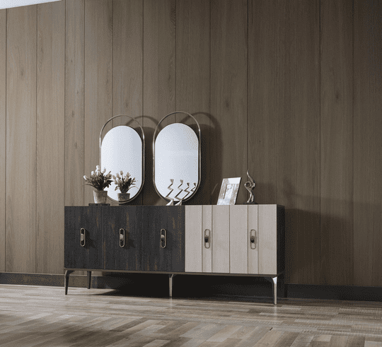 ELİF MOBİLYA nero yemek odası