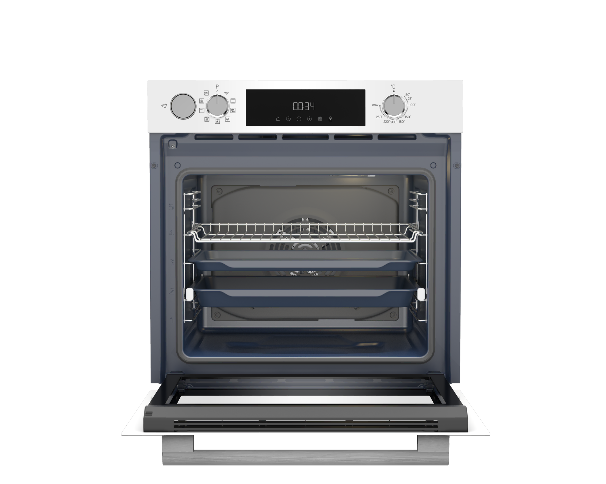 GRUNDİG GEBD12302W BEYAZ ANKASTRE FIRIN