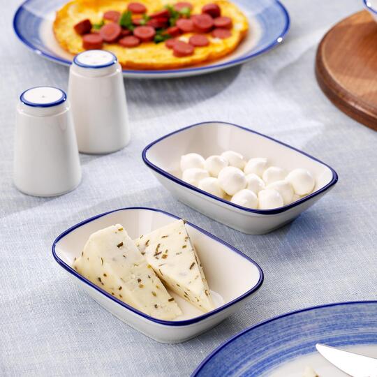 SCHAFER VİVİAN KAHVALTI TAKIMI 32 PARÇA LACİVERT