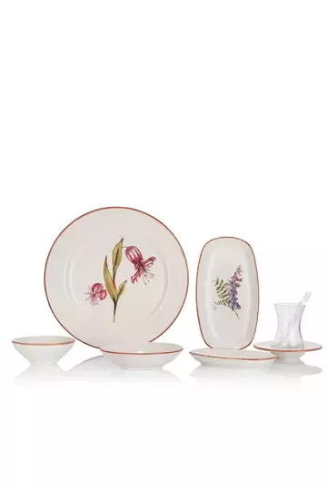 SCHAFER SHARON 32 PRÇ KAHVALTI TKM ÇİÇEKLİ