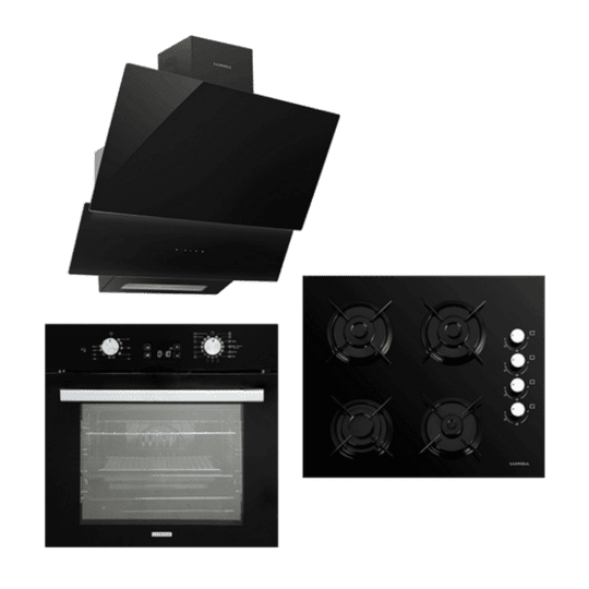 LÜXELL SİYAH OPAL CAM SET 15 PROGRAM