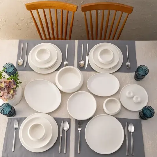 EMSAN İSTANBUL PORSELEN KINALIADA 53PRÇ BEYAZ