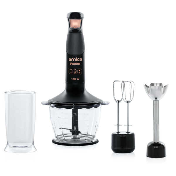 ARNİCA GH21560 PANNA EL BLENDER SET SİYAH
