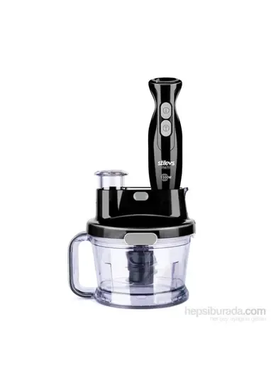 STİLEVS MAGO PRO BLENDER SETI SİYAH