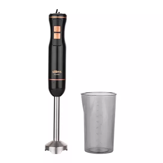 STİLEVS KENDO EL BLENDER SETİ SİYAH BAKIR