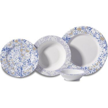 KORKMAZ A8790 NATURA COLL. 24 P YEMEK TKM (YUVARLAK)