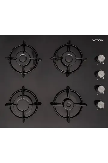 İTİMAT-WOOX 1330 DG CAM SİYAH SET ÜSTÜ OCAK