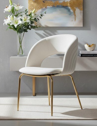 Dengema Boston Gold Sandalye