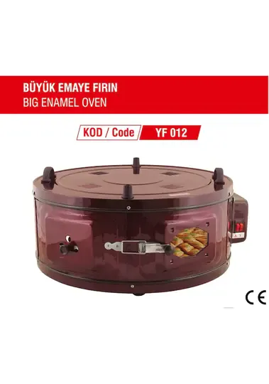 YILDIZ TEK TEPSİLİ TERMOSTATLI DAVUL FIRIN