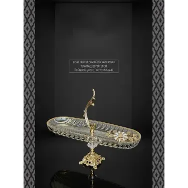 EFEGİL BEYAZ PAPATYA 2433 CAM BÜYÜK KAYIK AYAKLI