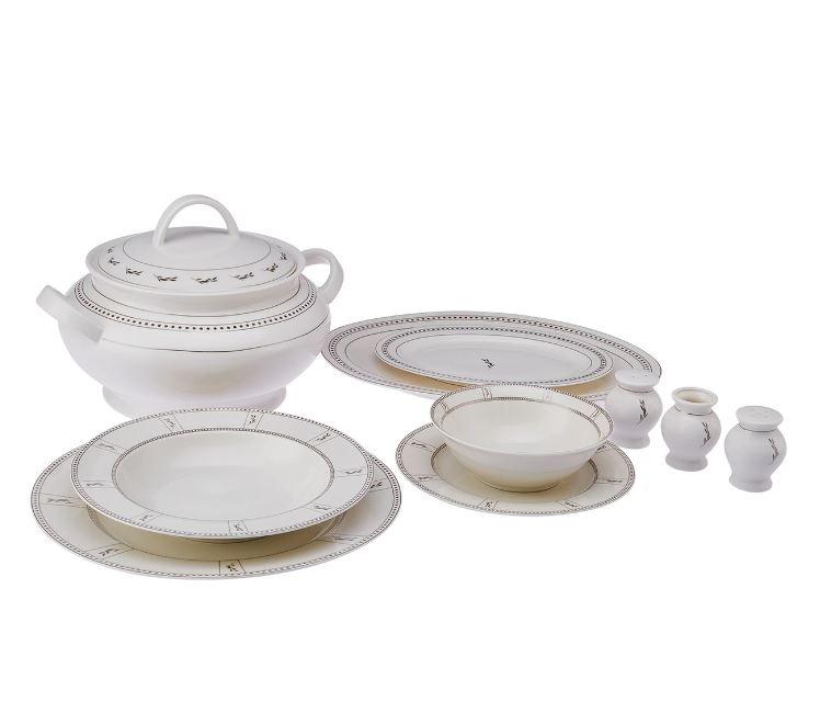 EMSAN NEW BONE YENİ OLİVİA 60 PRÇ YUVARLAK YEMEK TKM