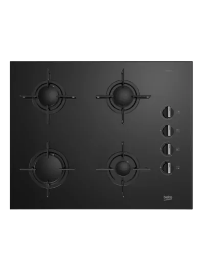 BEKO SİYAH CAM BUHAR DESTEKLİ ANKASTRE SET