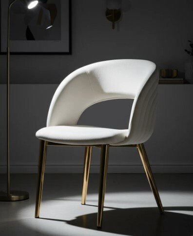 Dengema Mostar Gold Sandalye