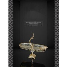 EFEGİL BEYAZ PAPATYA 2445 CAM OVAL BÜYÜK SUNUMLUK