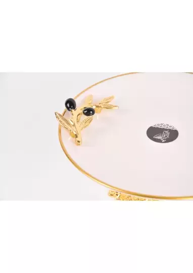 EFEGİL OLİVA 3099 PORSELEN 19 CM SUNUMLUK AYAKLI