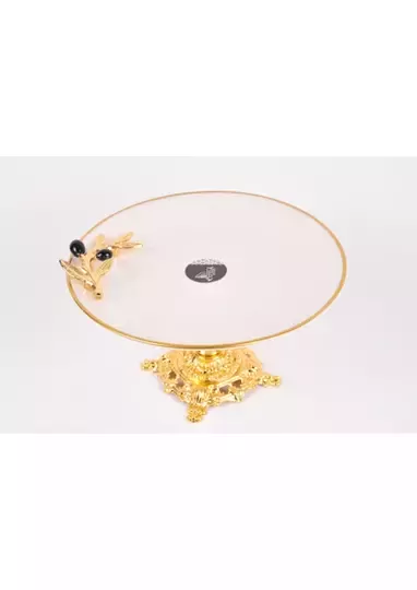 EFEGİL OLİVA 3099 PORSELEN 19 CM SUNUMLUK AYAKLI