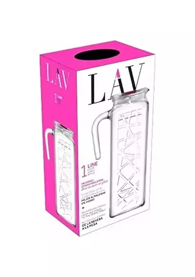LAV LİNE LIN120 SÜRAHİ PEMBE KAPAK