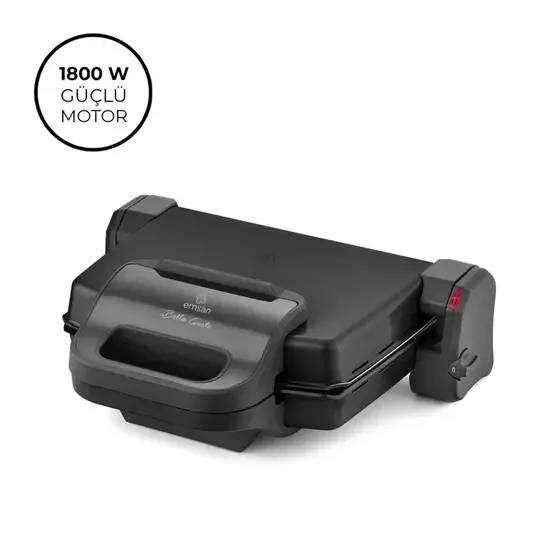 EMSAN BELLA GUSTO TOST MAKİNASI SİYAH