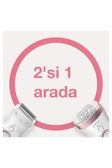 BRAUN 9720 EPİLASYON ROSE