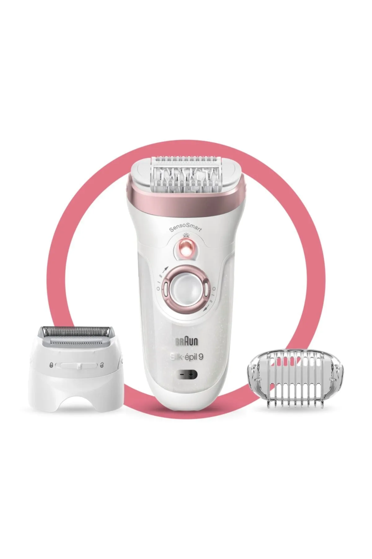 BRAUN 9720 EPİLASYON ROSE