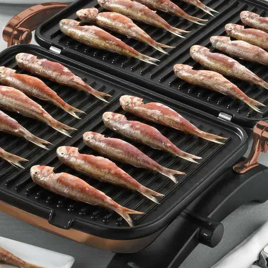 KORKMAZ A329-20 TOSTKOLİK TOST MAKİNASI ROSAGOLD