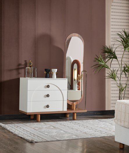 Elif Bahama Krem Yatak Odası