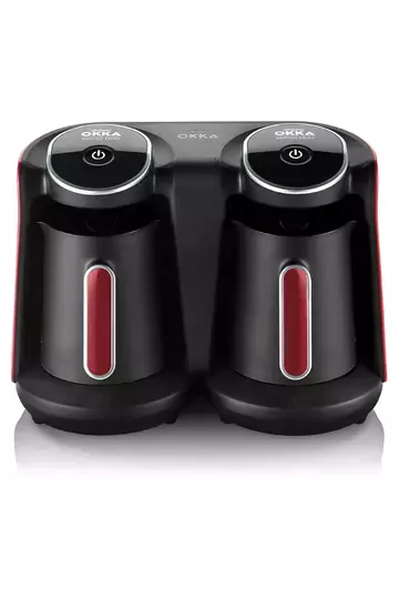 ARZUM OK006  OKKA MİNİO DUO TÜK KAHVE MAKİNESİ NAR
