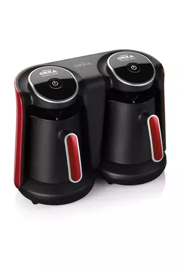 ARZUM OK006  OKKA MİNİO DUO TÜK KAHVE MAKİNESİ NAR