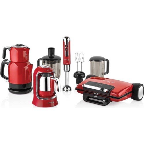 KORKMAZ ROSA A1815 14 PARÇA ELEKTRO SET