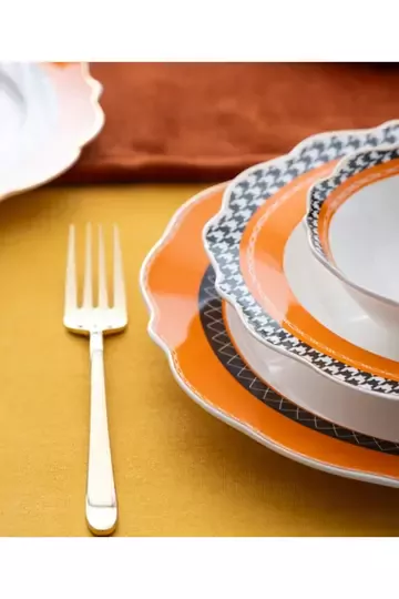 ACAR 5437 DİANA PORSELEN 24 PRÇ YEMEK TKM