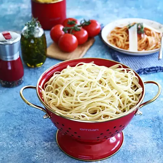 EMSAN TROY EMAYE 22 CM. SÜZGEÇ KIRMIZI