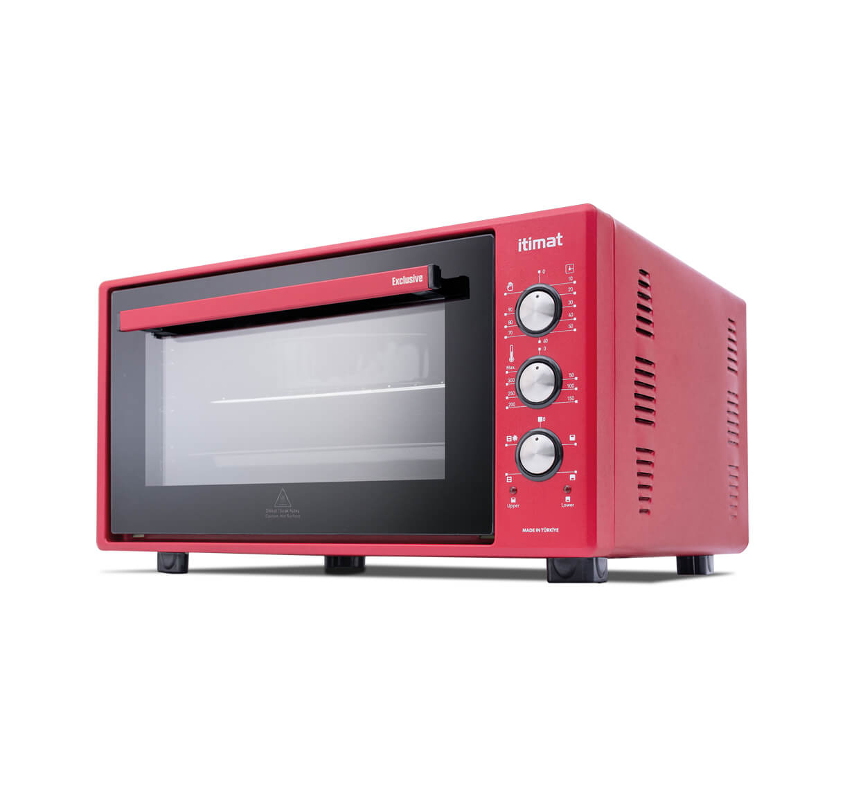 İTİMAT 8030 ÇİFT CAMLI FANLI 50 LT FIRIN