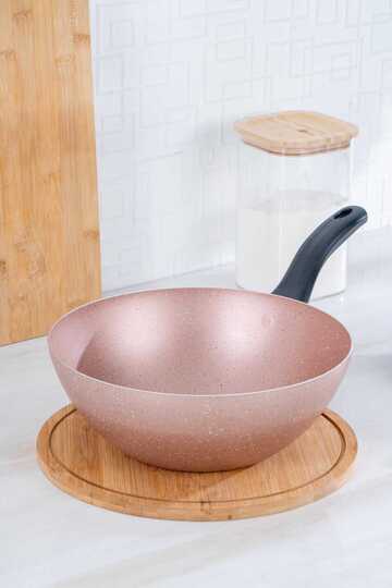 ACAR 259 DAMLA 24 CM PEMBE WOK TAVA