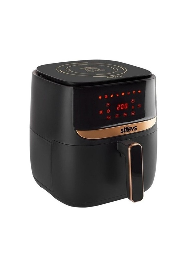 STİLEVS SGH25680 AIRTRON AF-600 TERAZİLİ SICAH HAVA FRİTÖZÜ SİYAH