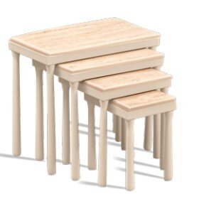 Gürses 504 Bohem Zigon Traverten Sehpa